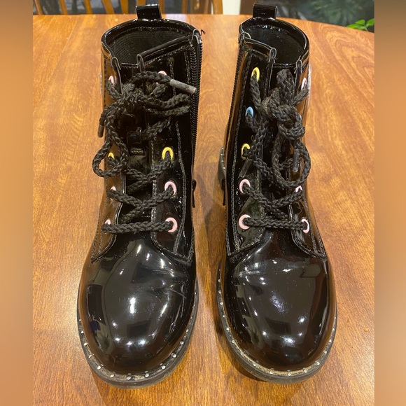 Jellypop Black Patton Boot Girls - Picture 6 of 8